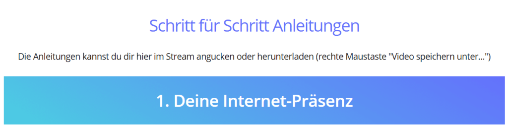 10 Minuten Online Business